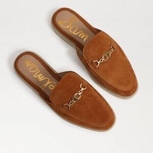 Sam Edelman Kira Bit Mule (Harvest Brown Leather), Size 8